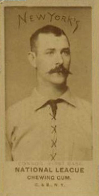 1888 G & B Chewing Gum CONNOR. FIRST BASE. # Baseball Card
