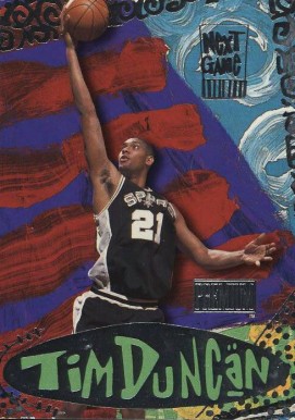 1997 Skybox Premium Next Game Tim Duncan #7 Basketball Card