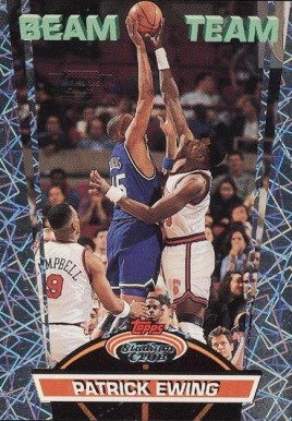 1992 Stadium Club Beam Team Patrick Ewing #18 Basketball Card