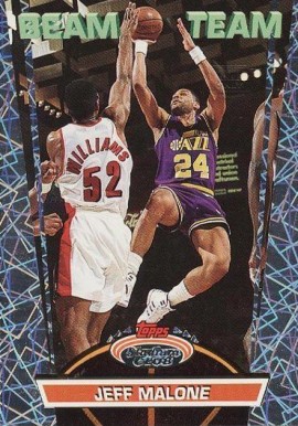 1992 Stadium Club Beam Team Jeff Malone #10 Basketball Card