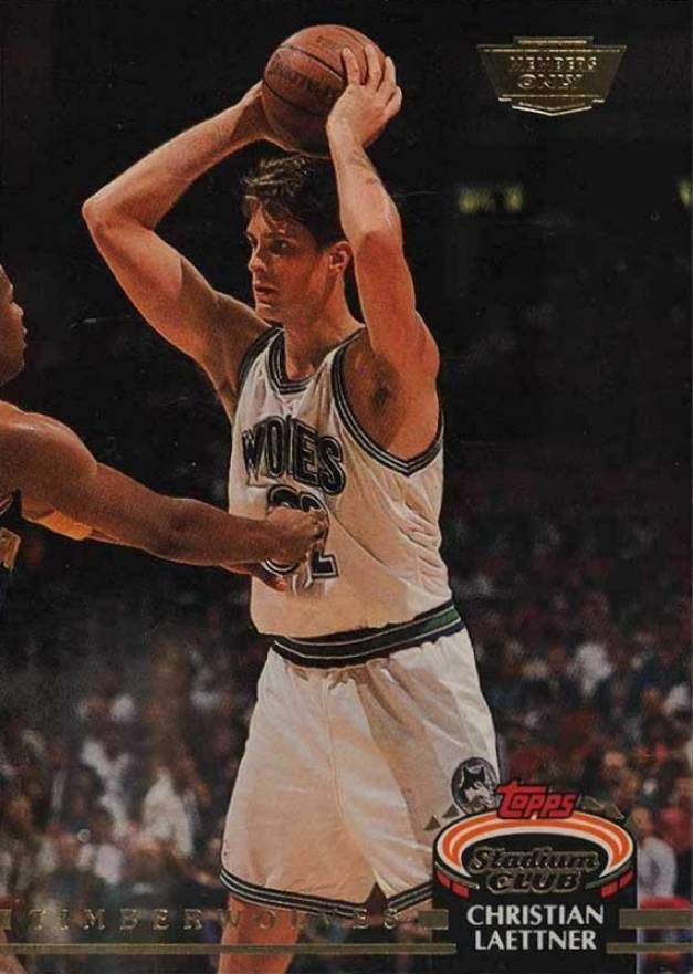1992 Stadium Club  Christian Laettner #218 Basketball Card