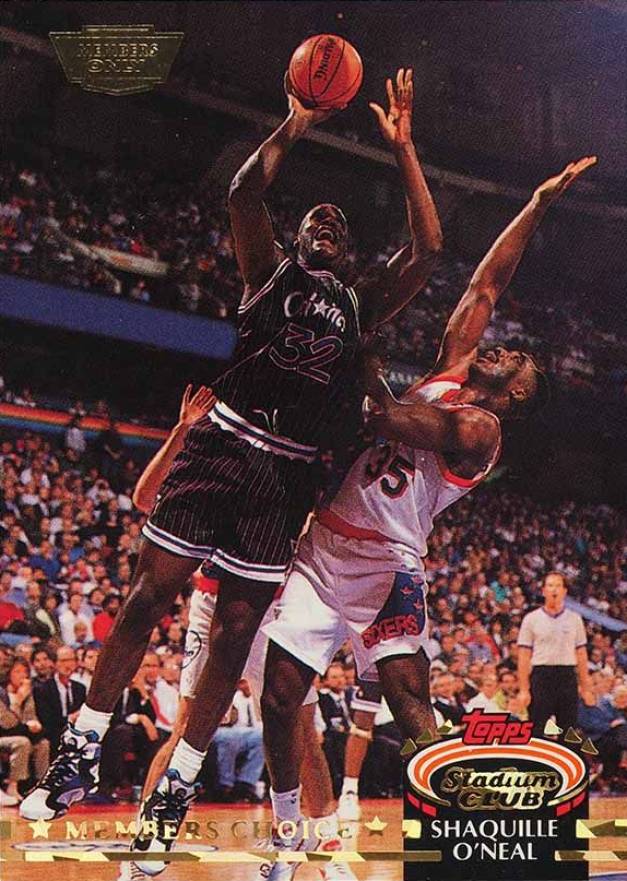 1992 Stadium Club  Shaquille O'Neal #201 Basketball Card