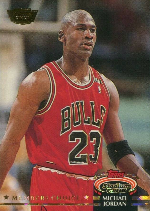 1992 Stadium Club  Michael Jordan #210 Basketball Card