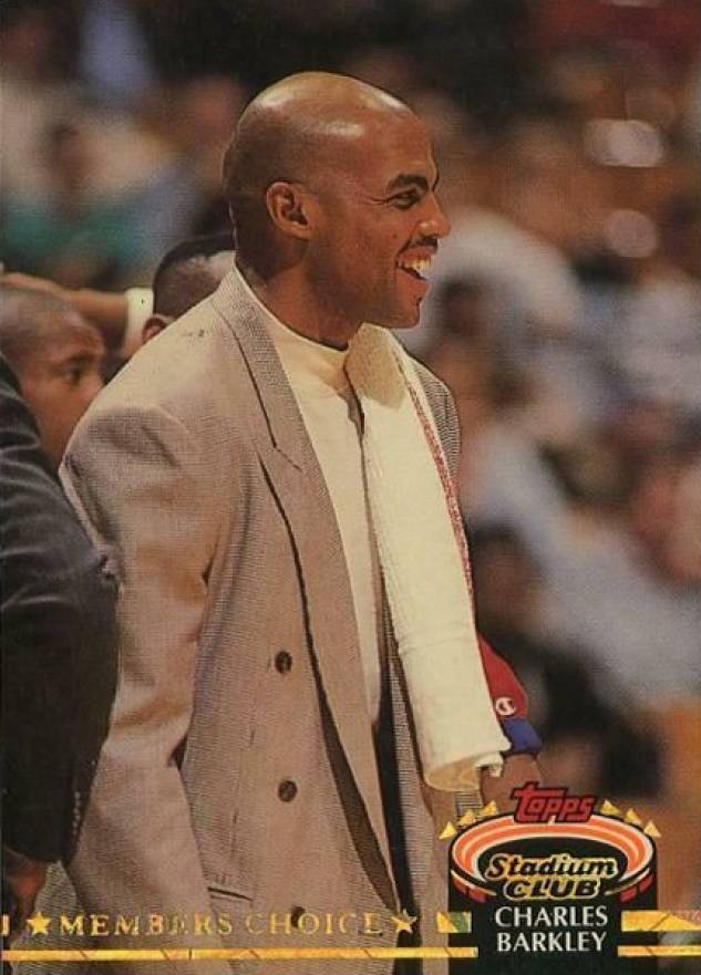 1992 Stadium Club  Charles Barkley #197 Basketball Card
