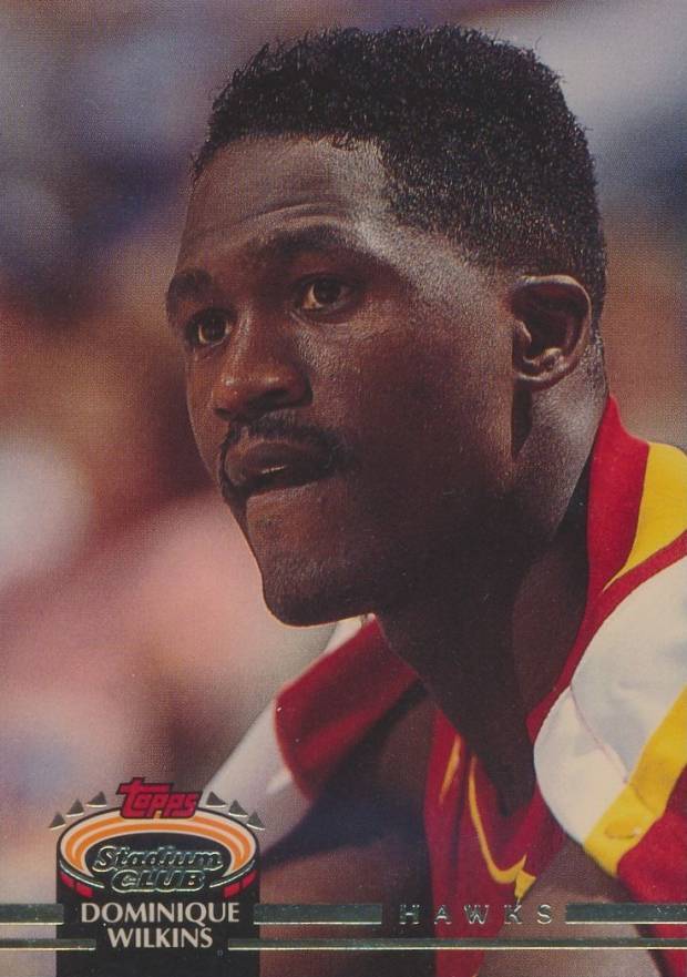 1992 Stadium Club  Dominique Wilkins #260 Basketball Card
