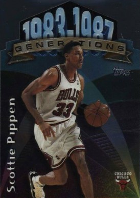1997 Topps Generations Scottie Pippen #G9 Basketball Card