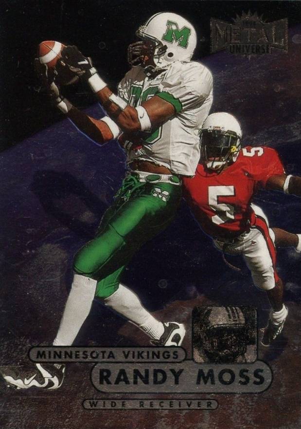 1998 Metal Universe Randy Moss #190 Football Card