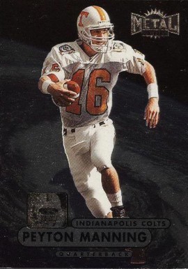 1998 Metal Universe Peyton Manning #189 Football Card