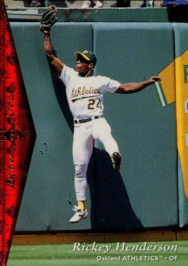 1995 SP Rickey Henderson #182 Baseball Card