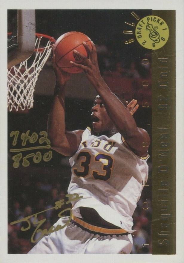 1992 Classic Draft Picks Shaquille O'Neal # Basketball Card
