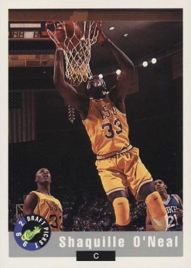 1992 Classic Draft Picks Promo Shaquille O'Neal #1 Basketball Card