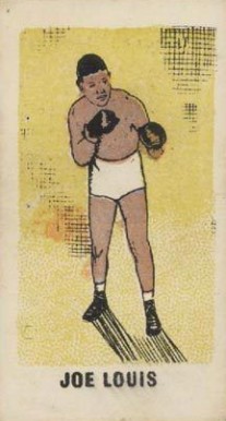 1950 Kiddy's Favourites Popular Boxers Joe Louis #16 Other Sports Card