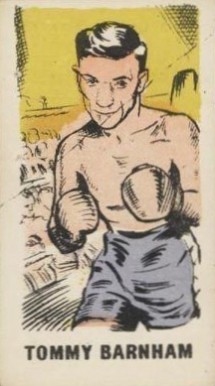 1950 Kiddy's Favourites Popular Boxers Tommy Barnham #45 Other Sports Card