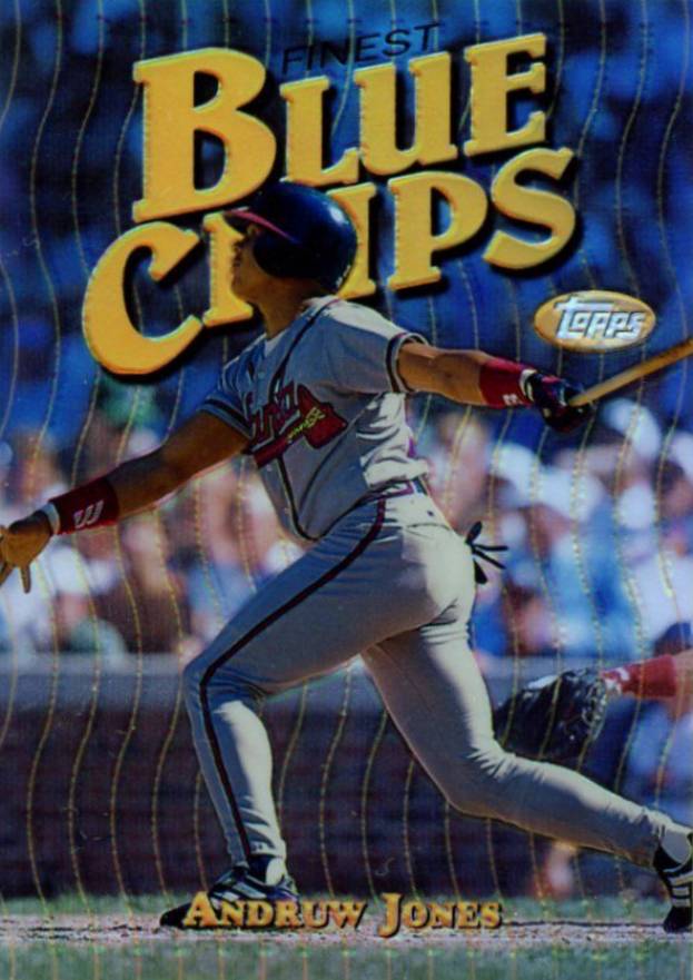 1997 Finest Andruw Jones #162 Baseball Card