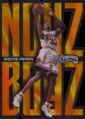 1998 Skybox Thunder Noyz Boyz Scottie Pippen #12 Basketball Card