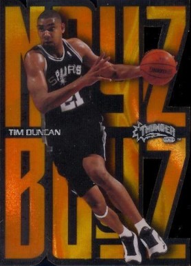 1998 Skybox Thunder Noyz Boyz Tim Duncan #4 Basketball Card