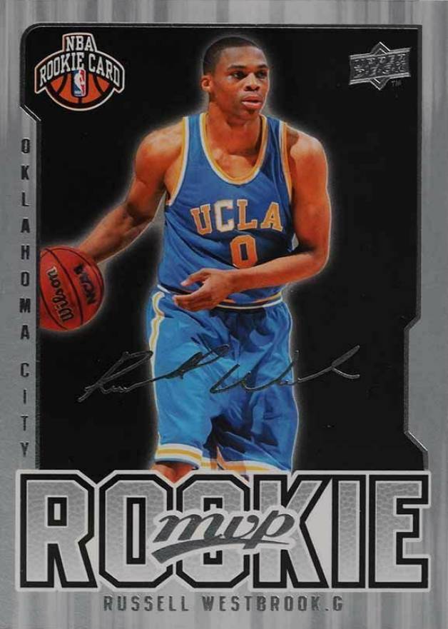 2008 Upper Deck MVP Russell Westbrook #204 Basketball Card