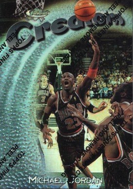 1997 Finest Michael Jordan #287 Basketball Card