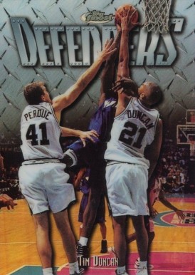 1997 Finest Tim Duncan #306 Basketball Card