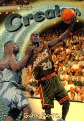 1997 Finest Gary Payton #276 Basketball Card