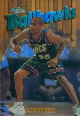 1997 Finest Gary Payton #172 Basketball Card