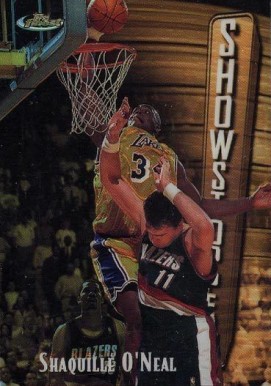 1997 Finest Shaquille O'Neal #309 Basketball Card