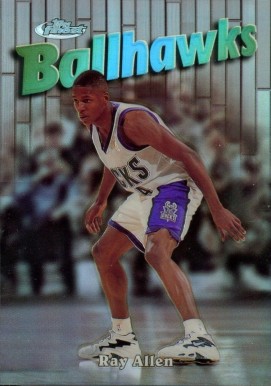 1997 Finest Ray Allen #152 Basketball Card