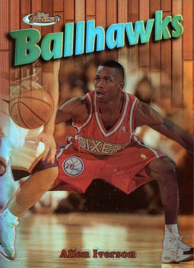 1997 Finest Allen Iverson #57 Basketball Card