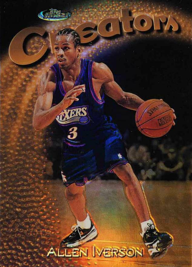 1997 Finest Allen Iverson #320 Basketball Card