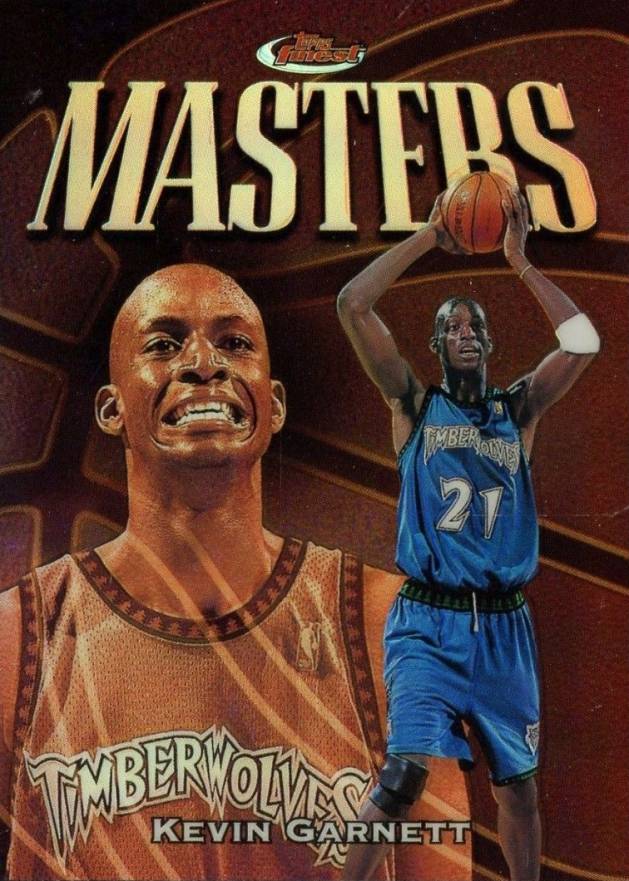 1997 Finest Kevin Garnett #246 Basketball Card
