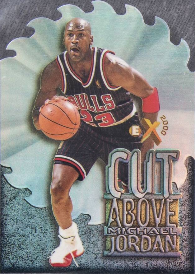 1996 Skybox E-X2000 A Cut Above Michael Jordan #5 Basketball Card