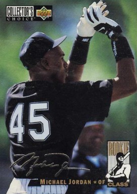 1994 Collector's Choice Michael Jordan #661 Baseball Card