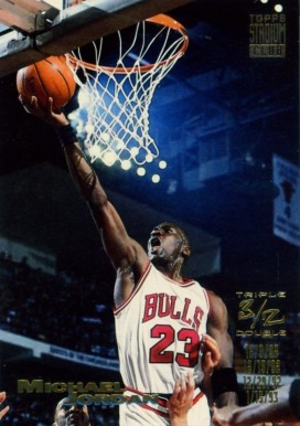 1993 Stadium Club  Michael Jordan #1 Basketball Card