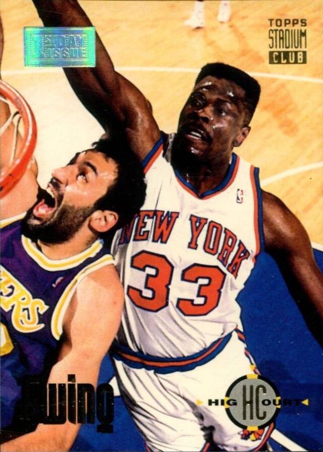 1993 Stadium Club  Patrick Ewing #68 Basketball Card