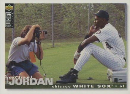1995 Collector's Choice Michael Jordan #500 Baseball Card
