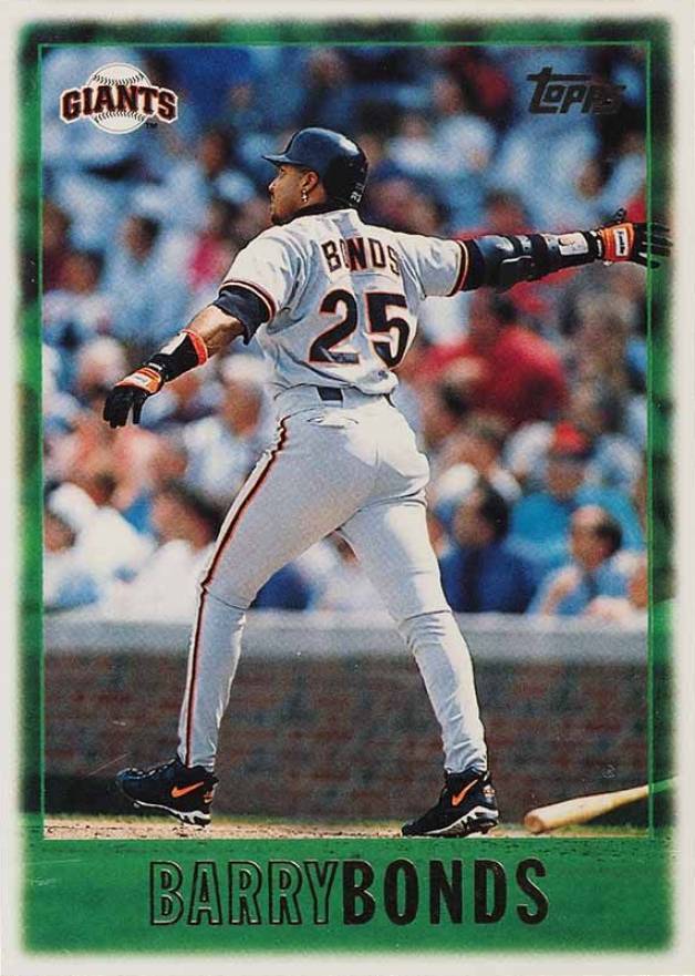 1997 Topps Barry Bonds #1 Baseball Card
