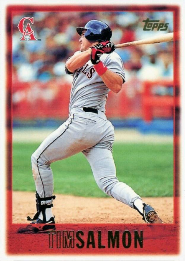 1997 Topps Tim Salmon #320 Baseball Card