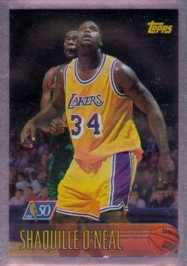 1996 Topps Shaquille O'Neal #220 Basketball Card