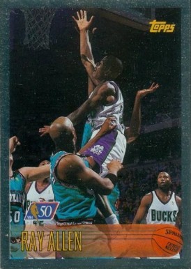 1996 Topps Ray Allen #217 Basketball Card