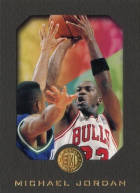 1995 Skybox E-XL Michael Jordan #10 Basketball Card