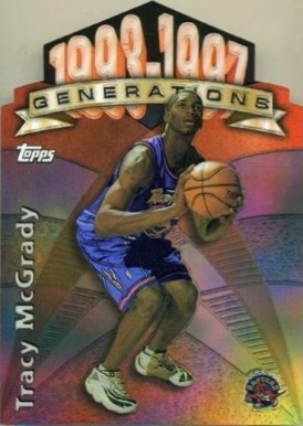 1997 Topps Generations Tracy McGrady #G30 Basketball Card