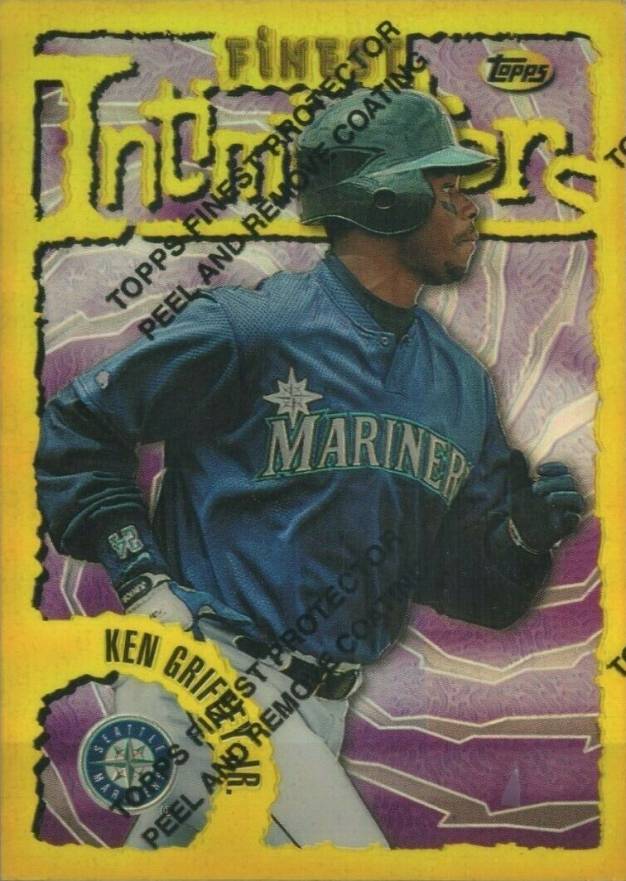 1996 Finest Ken Griffey Jr. #135 Baseball Card