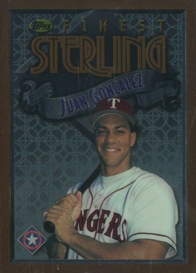1996 Finest Juan Gonzalez #253 Baseball Card