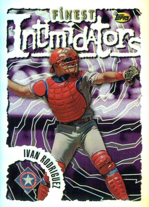 1996 Finest Ivan Rodriguez #3 Baseball Card