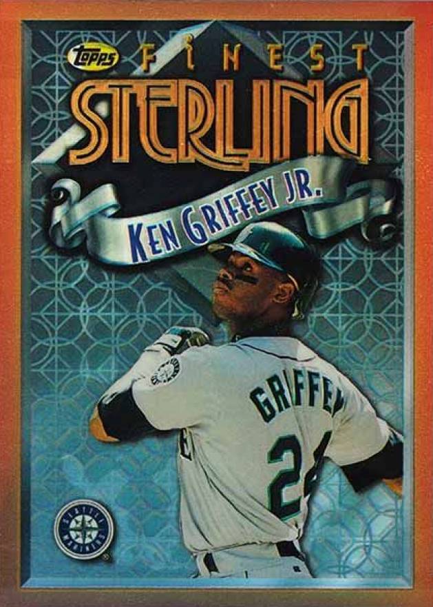 1996 Finest Ken Griffey Jr. #24 Baseball Card