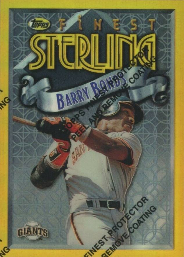 1996 Finest Barry Bonds #105 Baseball Card