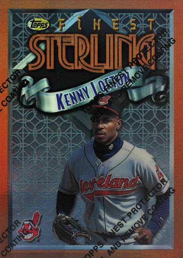 1996 Finest Kenny Lofton #233 Baseball Card