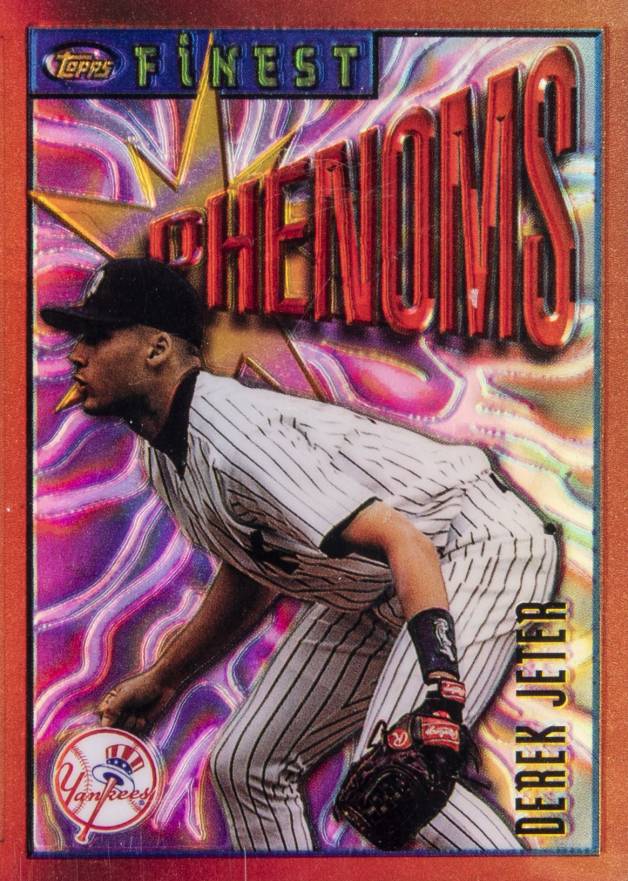 1996 Finest Derek Jeter #92 Baseball Card