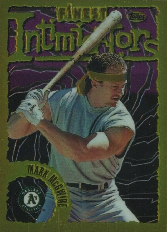 1996 Finest Mark McGwire #74 Baseball Card