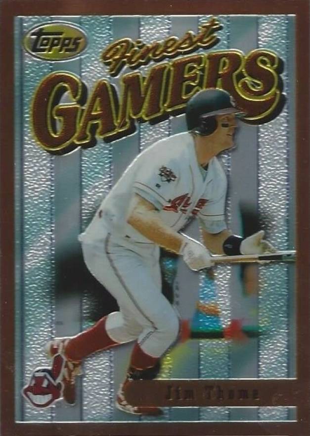 1996 Finest Jim Thome #47 Baseball Card